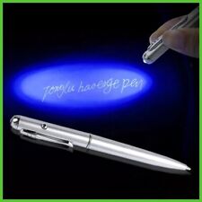 Penna invisibile con luce UV