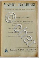 Musica Spartito - Mario Barbieri - Composizioni originali per orchestrina 