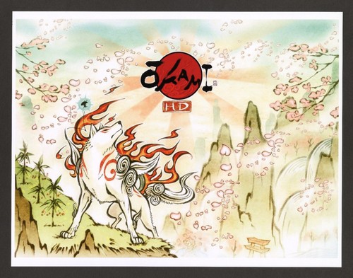 Poster stampa wall art okami - poster,