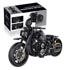 Moto Da Costruite Mattoncini Technic Harley Davidson Scala 1:8 586 Pezzi Nuova