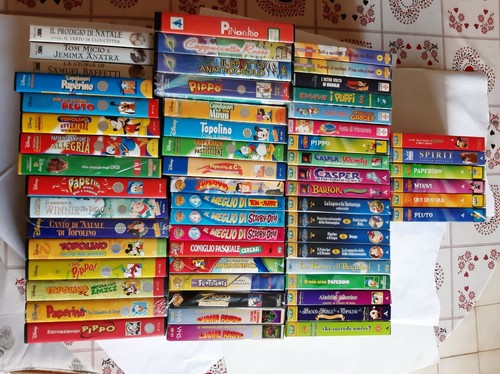 Lotto vhs originali disney - lotto,