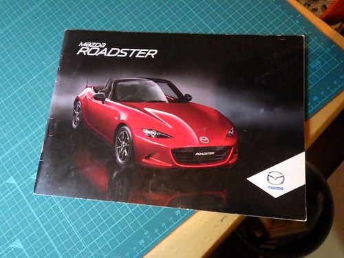 Mazda roadster brochure - mazda,