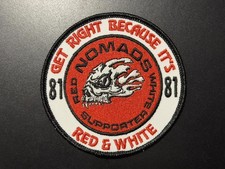 HELLS ANGELS PATCH ROSSO E