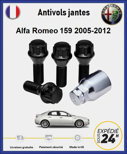 Dadi antifurto ruote nero - ruote,