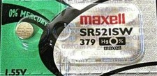 MAXELL 379 SR63 S521 SB-AC