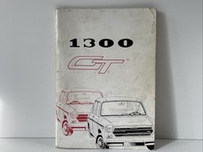 Austin 1300 GT MK Manuale