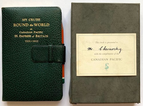 Original vintage travel diary - original,