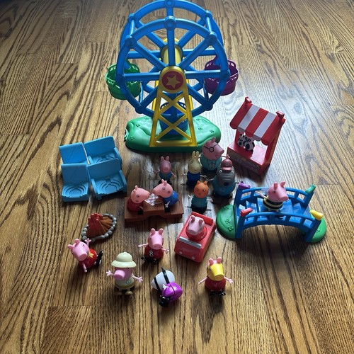 Peppa pig fun fair playset - pig,