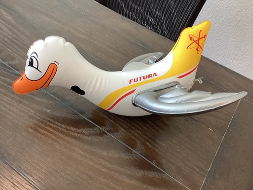 Mascotte anatra gonfiabile - mascotte,
