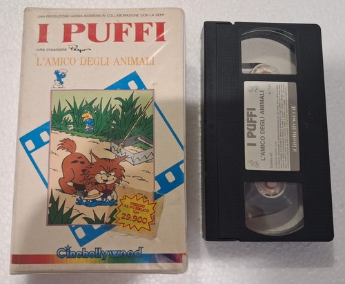 Vhs puffi amico degli - vhs,