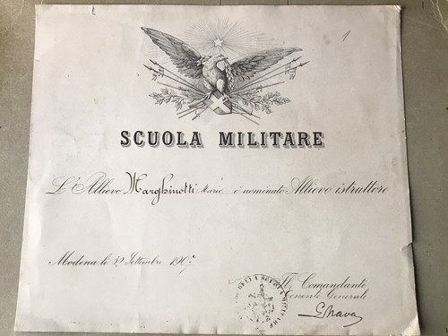 Diploma scuola militare