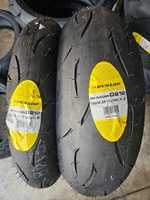 Coppia 120/70 ZR17 58W M e 190/55 ZR17 75W E DUNLOP GP RACER D212 DOT22/25