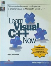 Libro programmazione Learn Visual C++ Now (con CD-ROM) - Microsoft, Andrews 1996