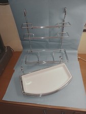 accessori cucina n. 1 cestello portarotoli, n. 1 mensola porta oggetti