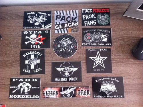 Paok salonicco adesivi - paok,