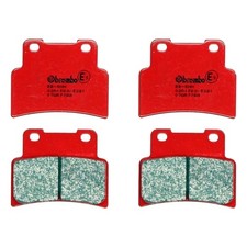 4 PASTIGLIE FRENO ANTERIORI BREMBO SINTERIZZATE SA APRILIA SL SHIVER 750 2008