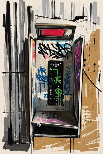 Poster artistico cabina