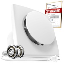 BUMSOU Aspiratore Bagno 100mm Estrattore Aria Silenzioso e Potente Migliorato