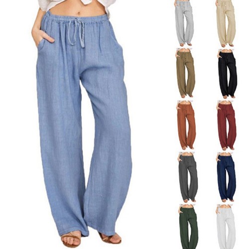 Pantalone donna lino - , look