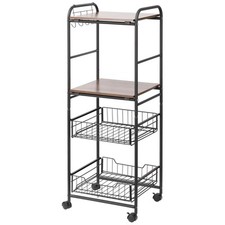 HOMCOM Carrello da Cucina