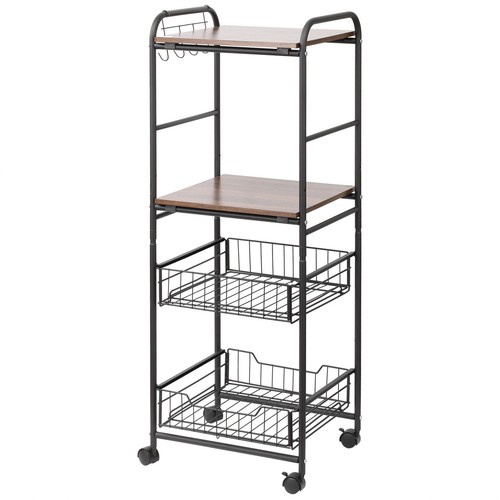 Homcom carrello cucina - carrello,