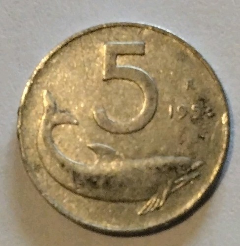 Italia lire delfino 1953 - italia, •