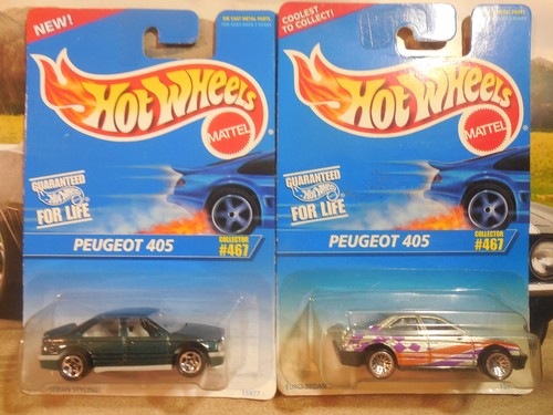 Hot wheels 1995 - peugeot, 405