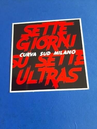 Adesivo stickers ultras - ultras, curva