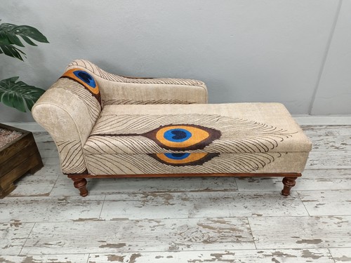 Chaise longue imbottita