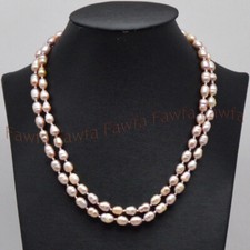 Collana di perle filo barocco