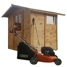 Casetta in legno per ricovero attrezzi 194 x 164 x H 210 cm sp. 19 mm porta i...