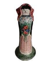 Statuina donna ceramica