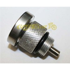 Termometro olio motore cromato