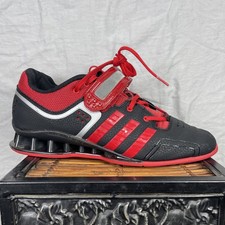 Adidas AdiPower Scarpe da Sollevamento Pesi Uomo 8.5 US M21885 Nero Rosso Palestra Atletica