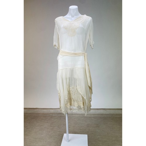 Abito vintage anni bianco - vintage,