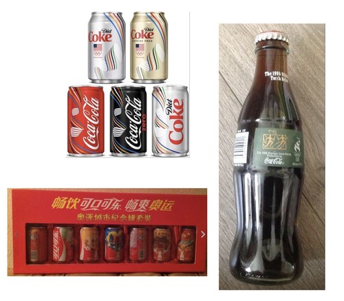 Bottiglia coca cola - di,