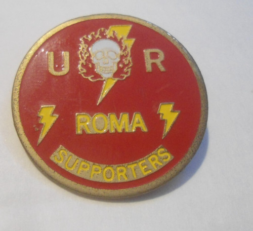 Roma supporters spilla - roma,