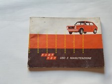Fiat 127 modelli 1974 Manuale Uso Manutenzione Libretto originale AUTO