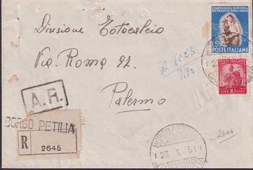 Italia repubblica 1950 tabacco - italia,