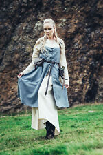 Wikinger Überkleid Taubenblau