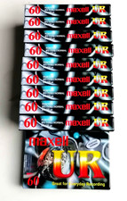 10 Cassette Audio MAXEL UR 60