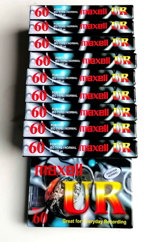 Cassette audio maxel 60 - audio, ur