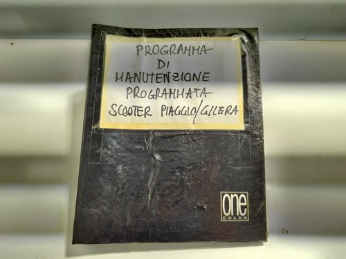 Manuale officina piaggio - officina,