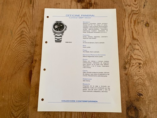 Officine panerai ficha de - panerai,