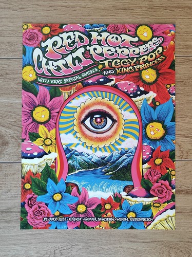 Poster red hot chili peppers - "red,