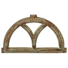 Finestra stabile finestra del fienile ferro stile antico 41cm verde
