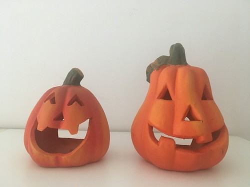 Zucche halloween ceramica - halloween,
