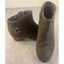 Teva Foxy Ankle Olive Suede