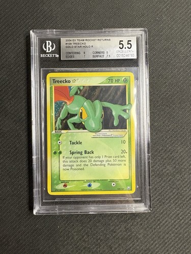 Carta pokemon treecko gold - carta,