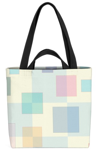 Quadrati colori pastello borsa